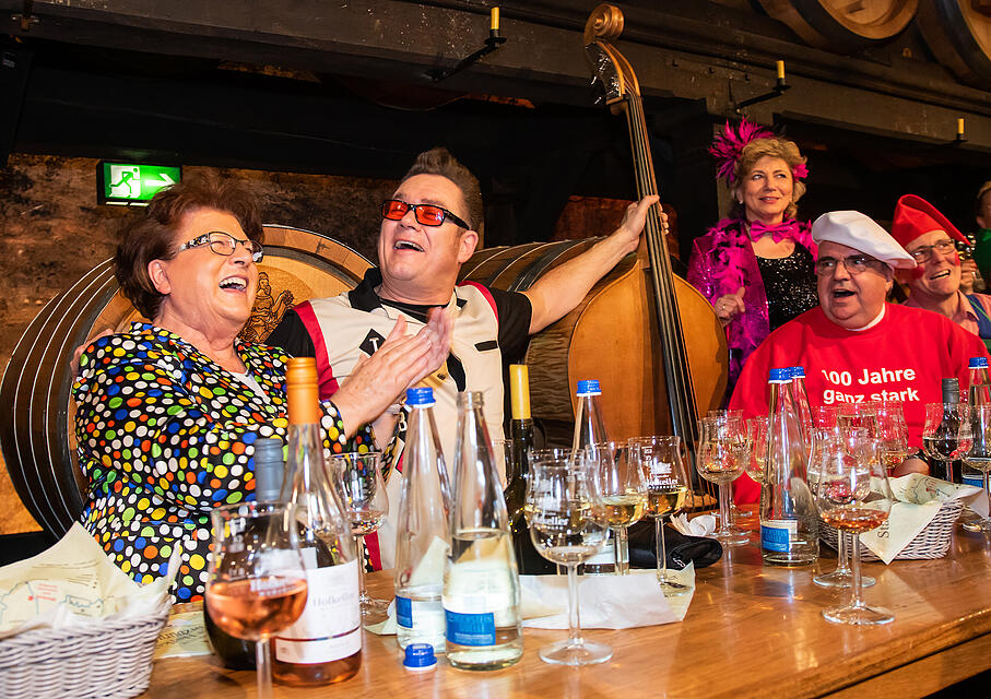 Närrische Weinprobe